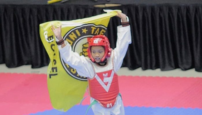 Atlet Taekwondo Bolsel Tampil Gemilang di Piala Gubernur Sulut 2025