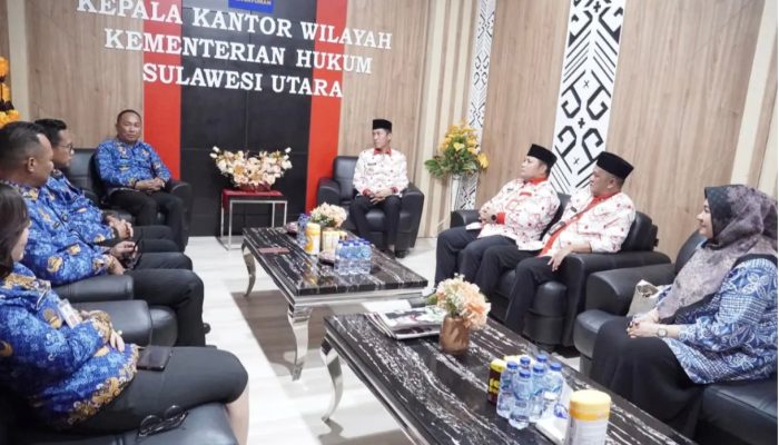 IRH Tertinggi di Sulut, Pemkab Bolsel Perkuat Sinergi Strategis Bersama Kanwil Kemenkum