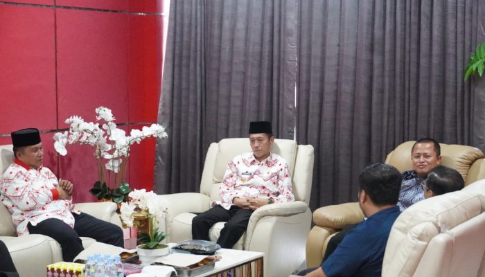 Bupati Iskandar dan Wabup Deddy Tegaskan Komitmen Transparansi Saat Terima Kunjungan Kepala BPK Sulut