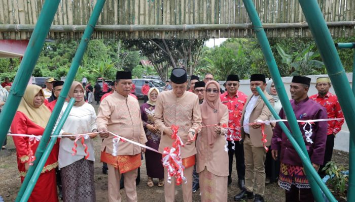 Semangat “Motihelumo Momongu Lipu” Warnai HUT ke-11 Kecamatan Helumo