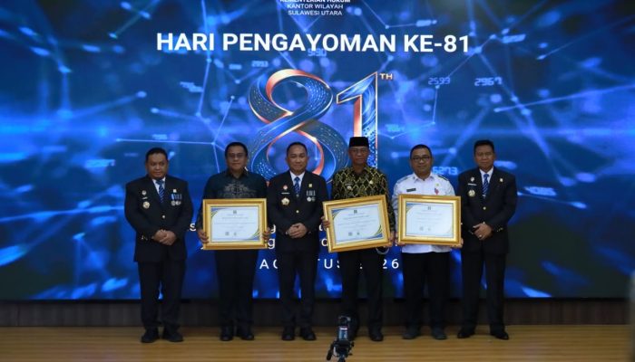 Bolsel Raih Dua Penghargaan Bidang Hukum