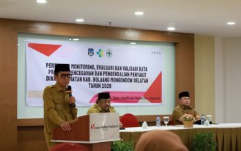 Evaluasi Program Kesehatan, Bupati Bolsel Tekankan Validitas Data