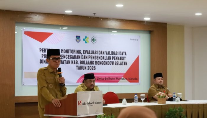 Evaluasi Program Kesehatan, Bupati Bolsel Tekankan Validitas Data